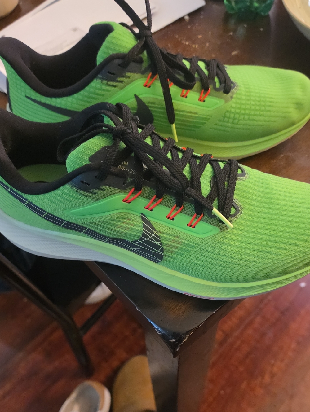Nike Men’s Athletic Shoes - Neon Green with Black Accents